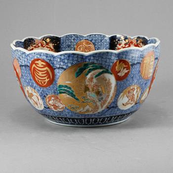 SKÅL, porslin, Imari, Japan, 1800-tal.