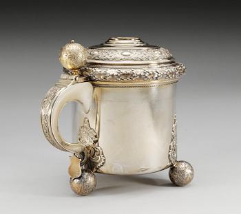 DRYCKESKANNA, silver, K. Andersson, Stockholm 1921.