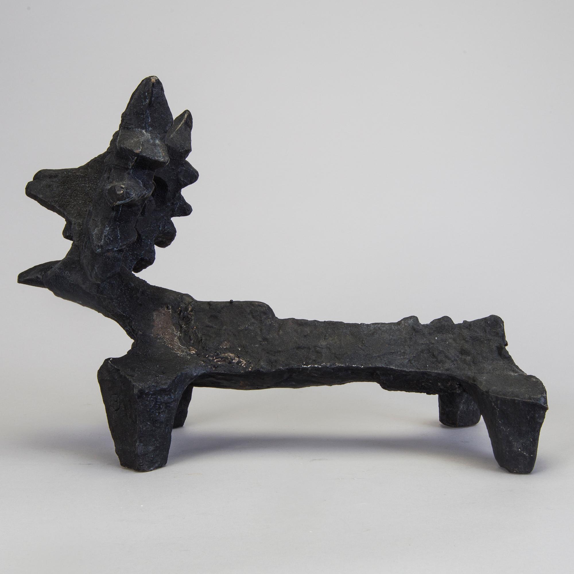 ELDHUND, gjutjärn, "Räven", Olle Hermansson, Husqvarna, 1960-tal.