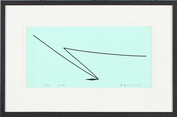 Olle Baertling · OLLE BAERTLING, färgserigrafi, signerad, daterad 1967-68 och numrerad 191/300