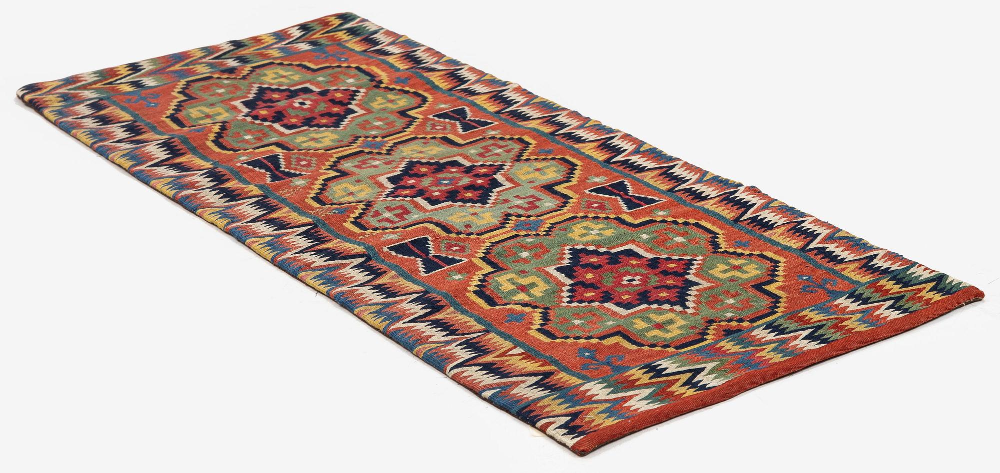 Åkdyna, rölakan, ca 110 x 49 cm, sydvästra Skåne, omkring år 1800-1830.