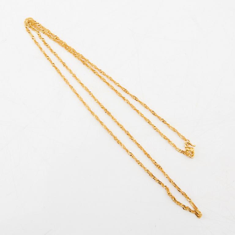 Halsband 18K guld.