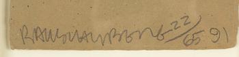 Robert Rauschenberg, from "Shirtboards".