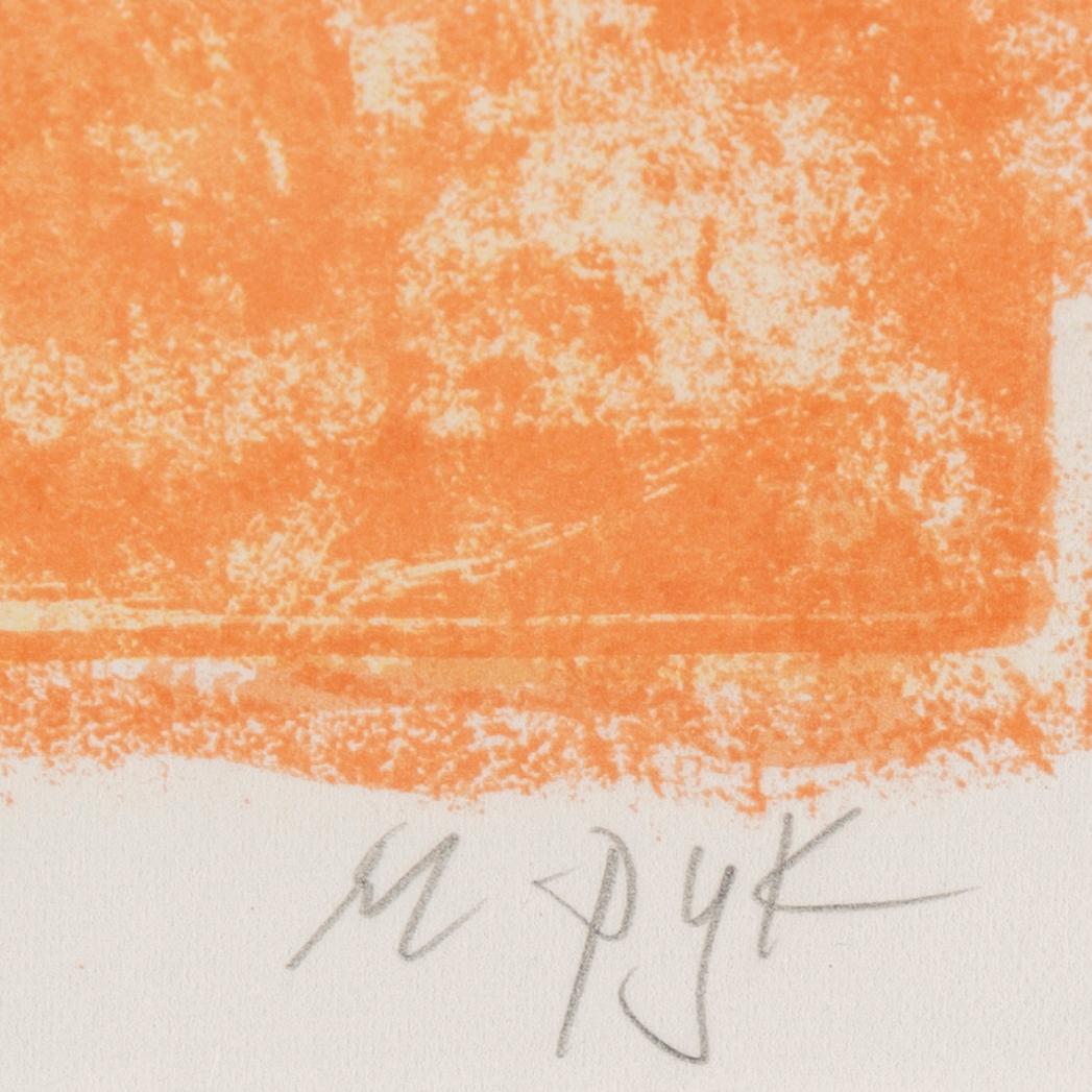 MADELEINE PYK, a colour lithograph, signed and numbered 156/360.