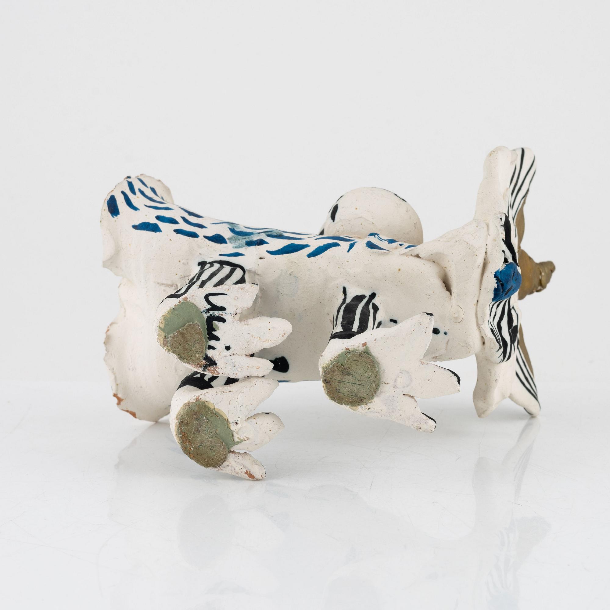 Ulrica Hydman-Vallien, skulptur, lergods, signerad Ulrica.