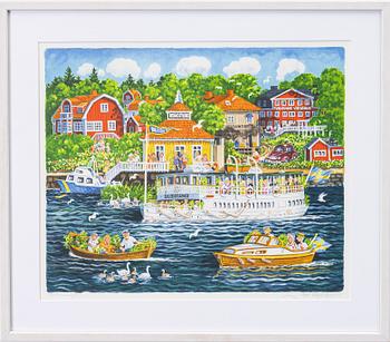 Bert Håge Häverö, Vid Furusund.