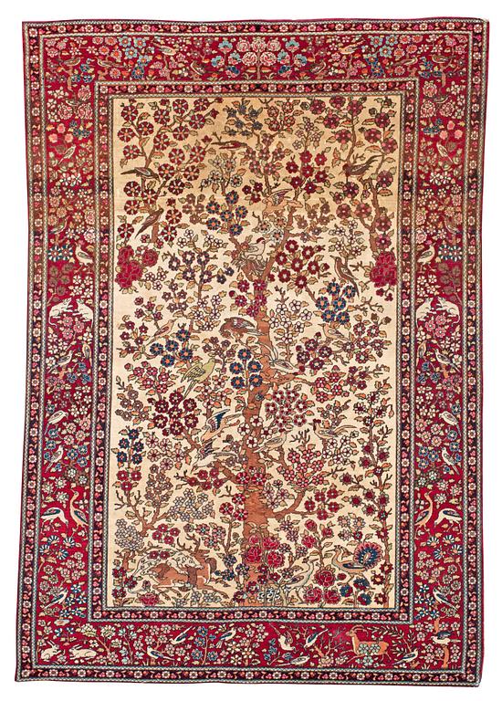 SEMIANTIK ISFAHAN. 197,5 x 139,5 cm.