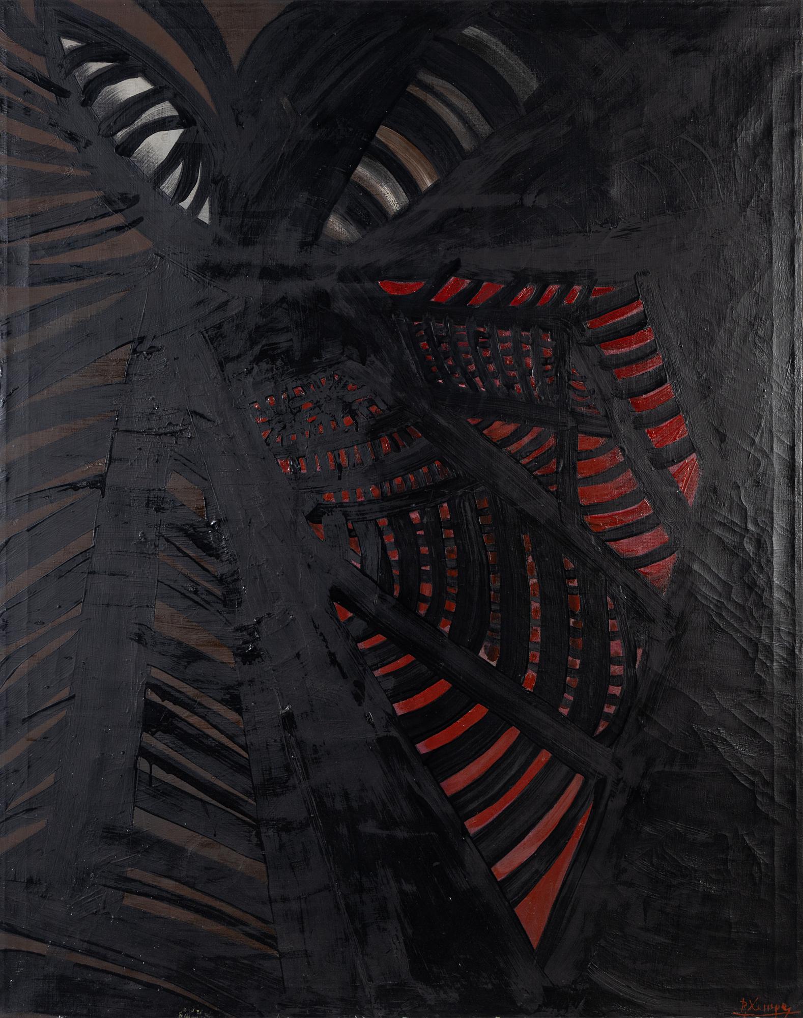 Roland Kempe, olja på duk, signerad.