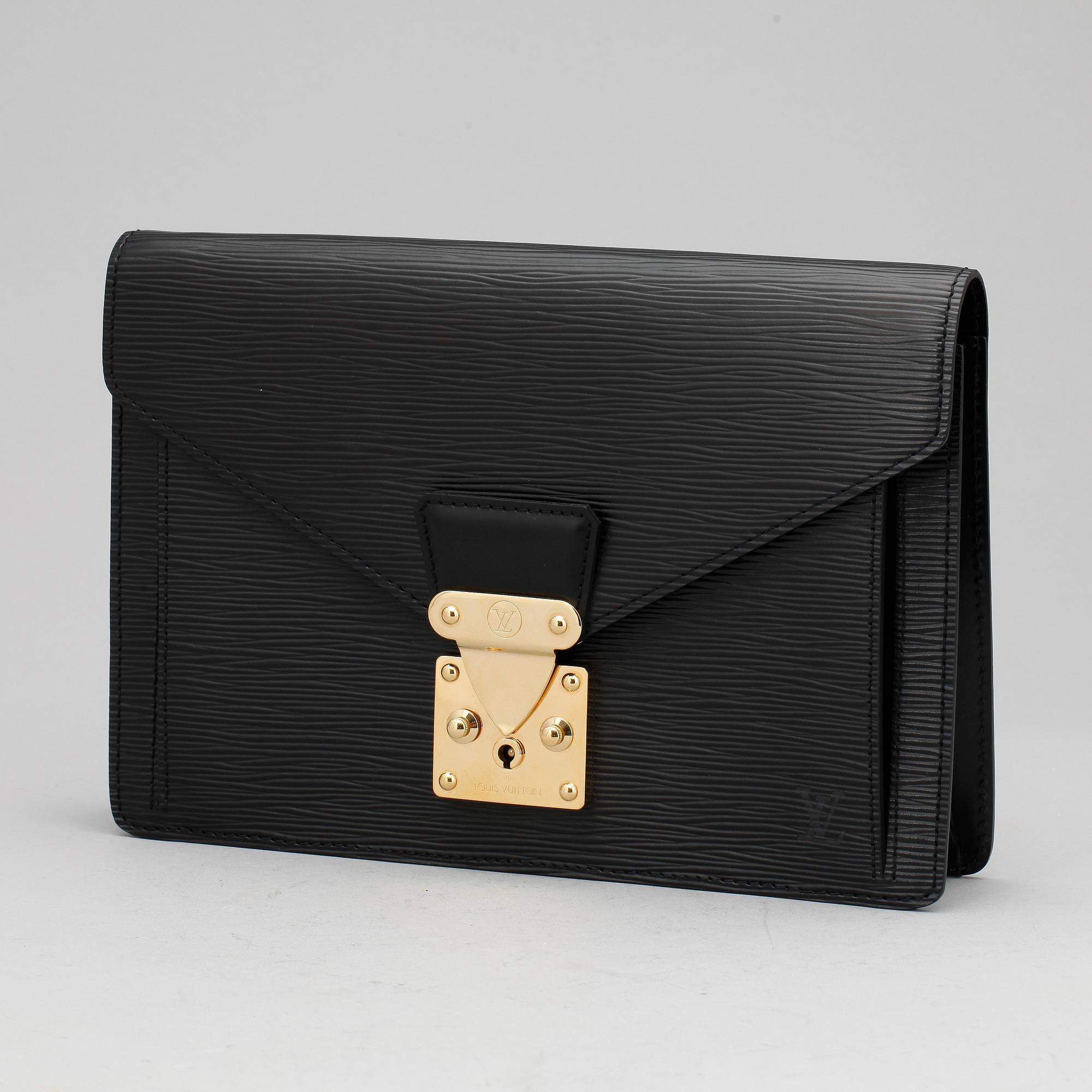 VÄSKA, Louis Vuitton, "Sellier Dragonne Pochette".