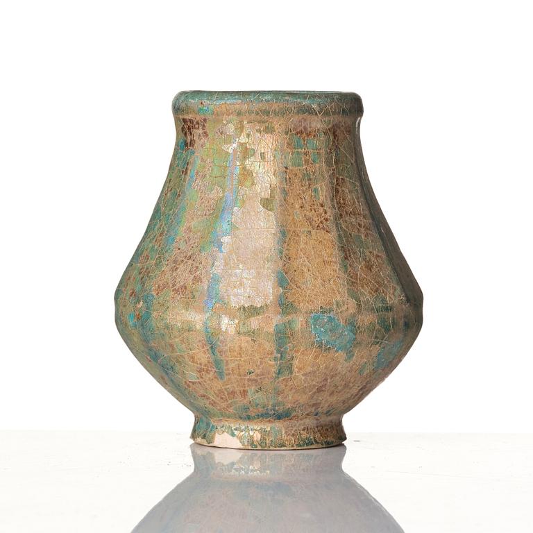 A Keshan pottery vase.