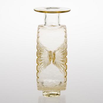 A 'Sun-Bottle' glass vase, Riihimäen Lasi, Finland. Designed in 1964.
