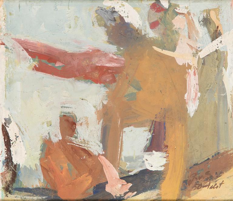 Georges von Swetlik, skiss till temat "Alexander och Diogenes".