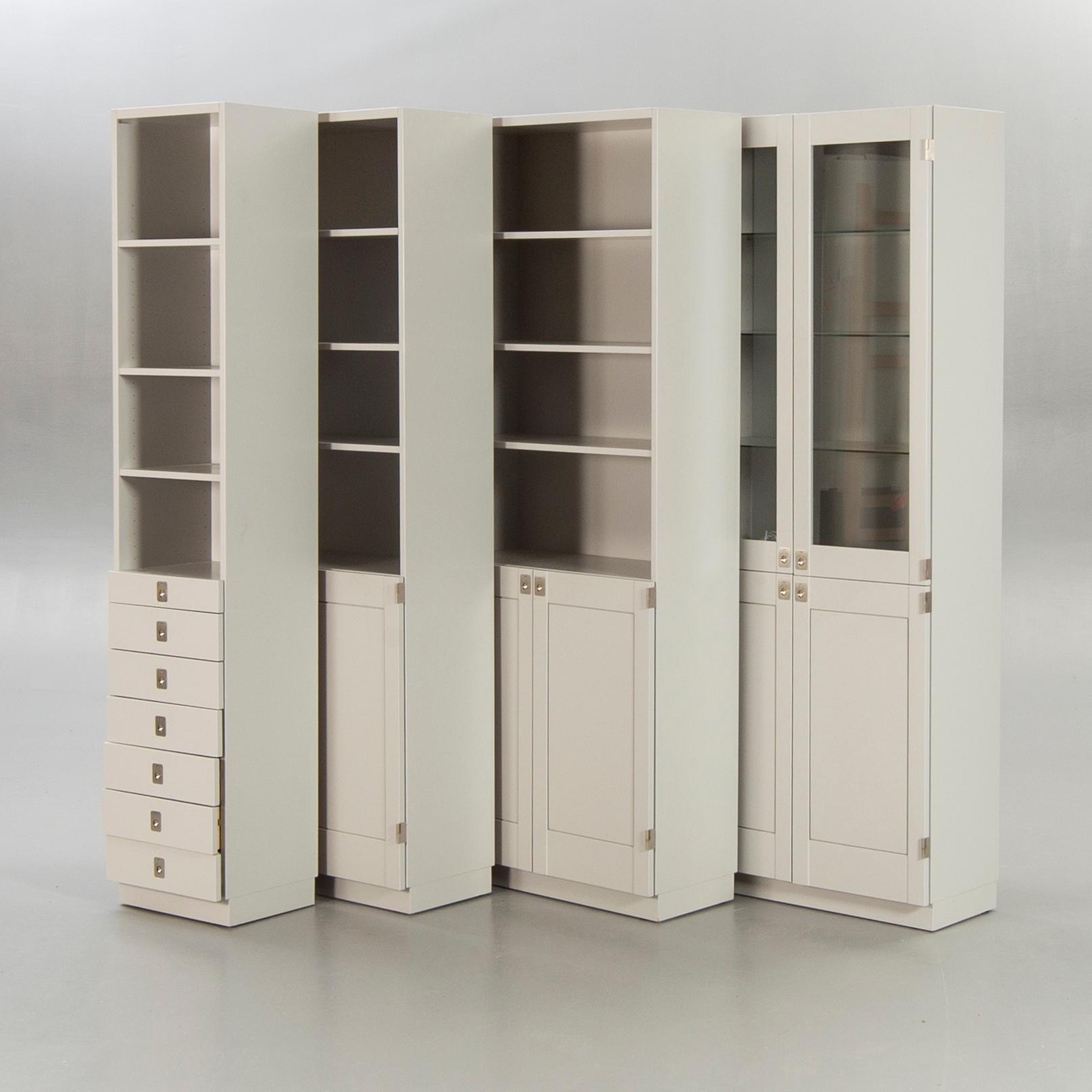 Göran Malmvall, display cabinet, 3 bookshelves, "KA72", Karl Andersson & Söner.