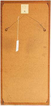 A teak mirror model 'Charmant', Fröseke, AB Nybrofabriken, mid 20th century.