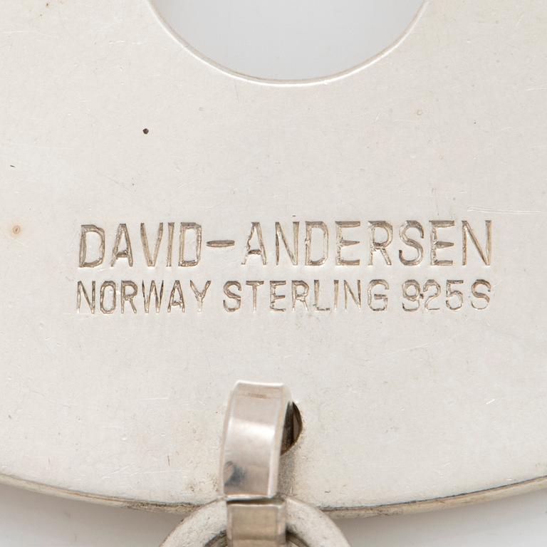 A David Andersen, pendant, sterling silver.