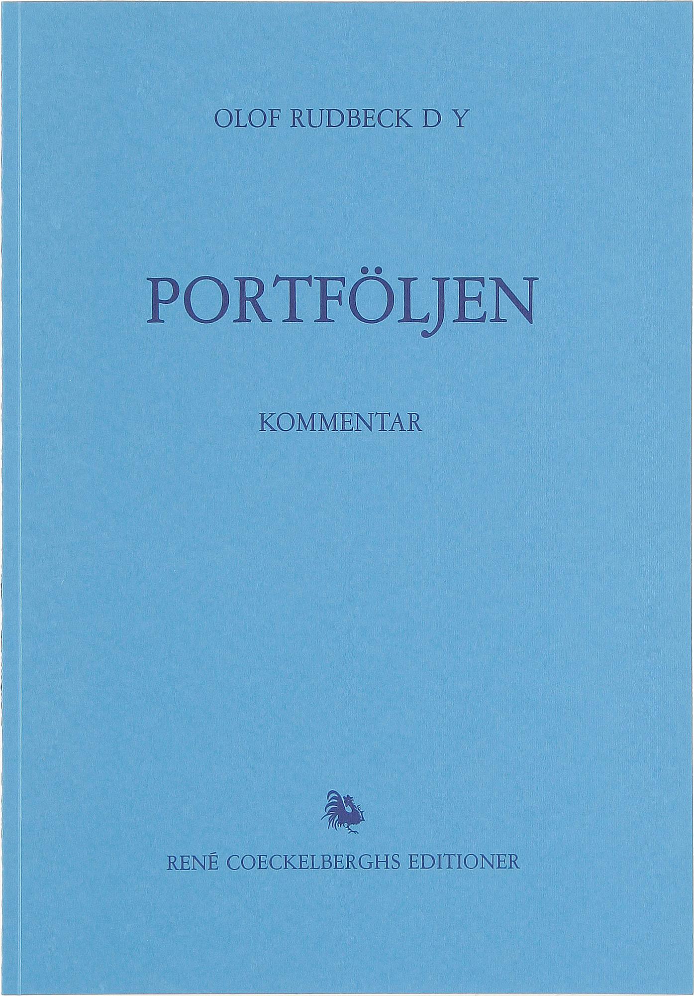 BÖCKER 2 vol MED PORTFÖLJ, faksimil efter "Olof Rudbeck dy:s Fogelboken". Nummer 451/1499, Coeckelberhs 1985-86.