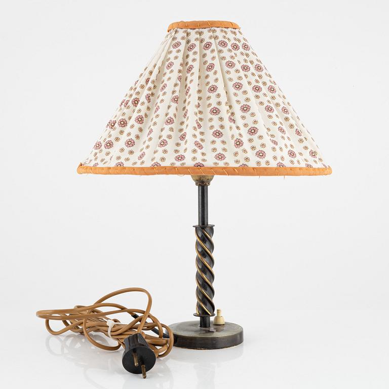 Bordslampa, 1930/40-tal.
