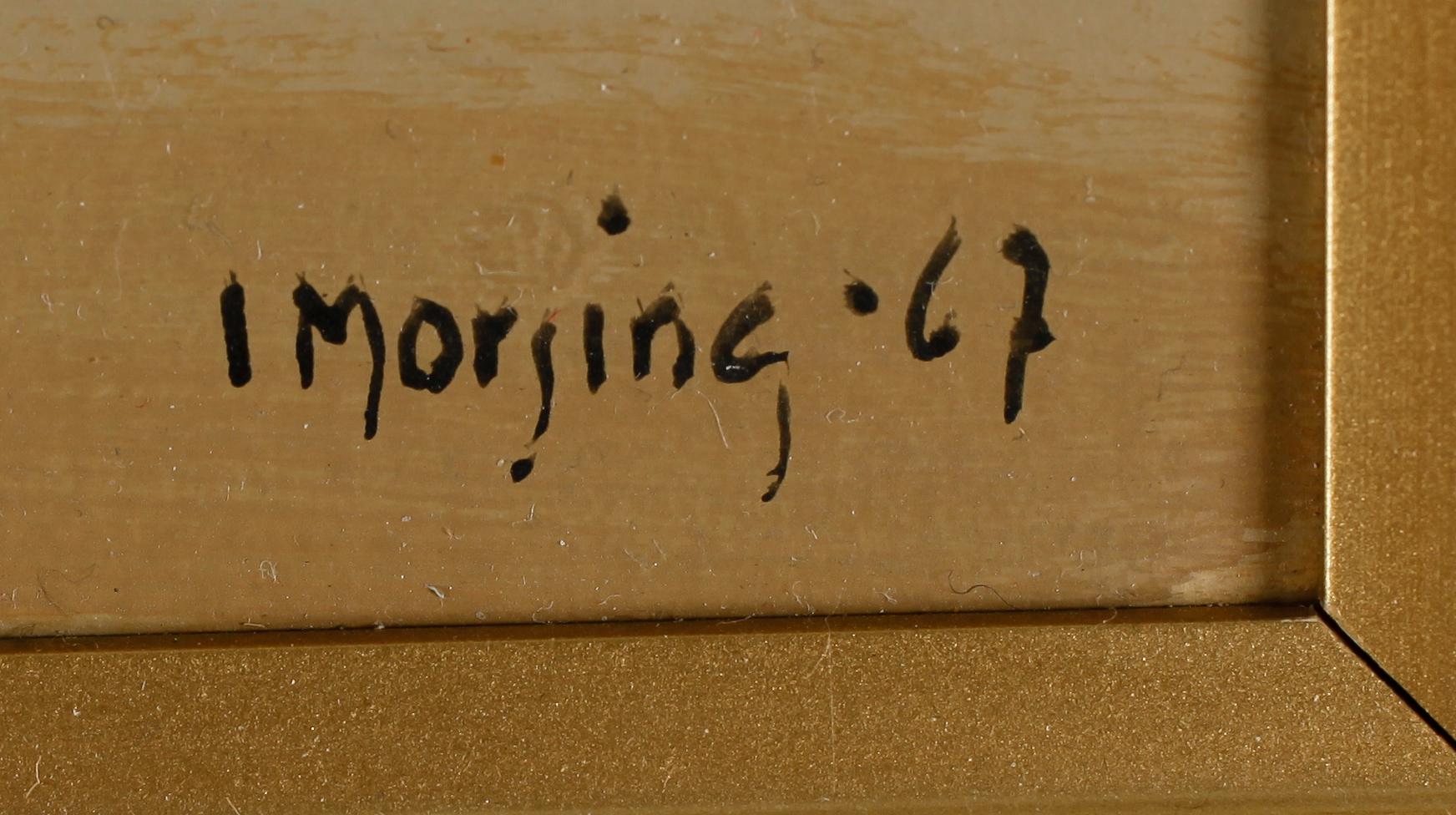 IVAR MORSING, olja på pannå, signerad och daterad 67.