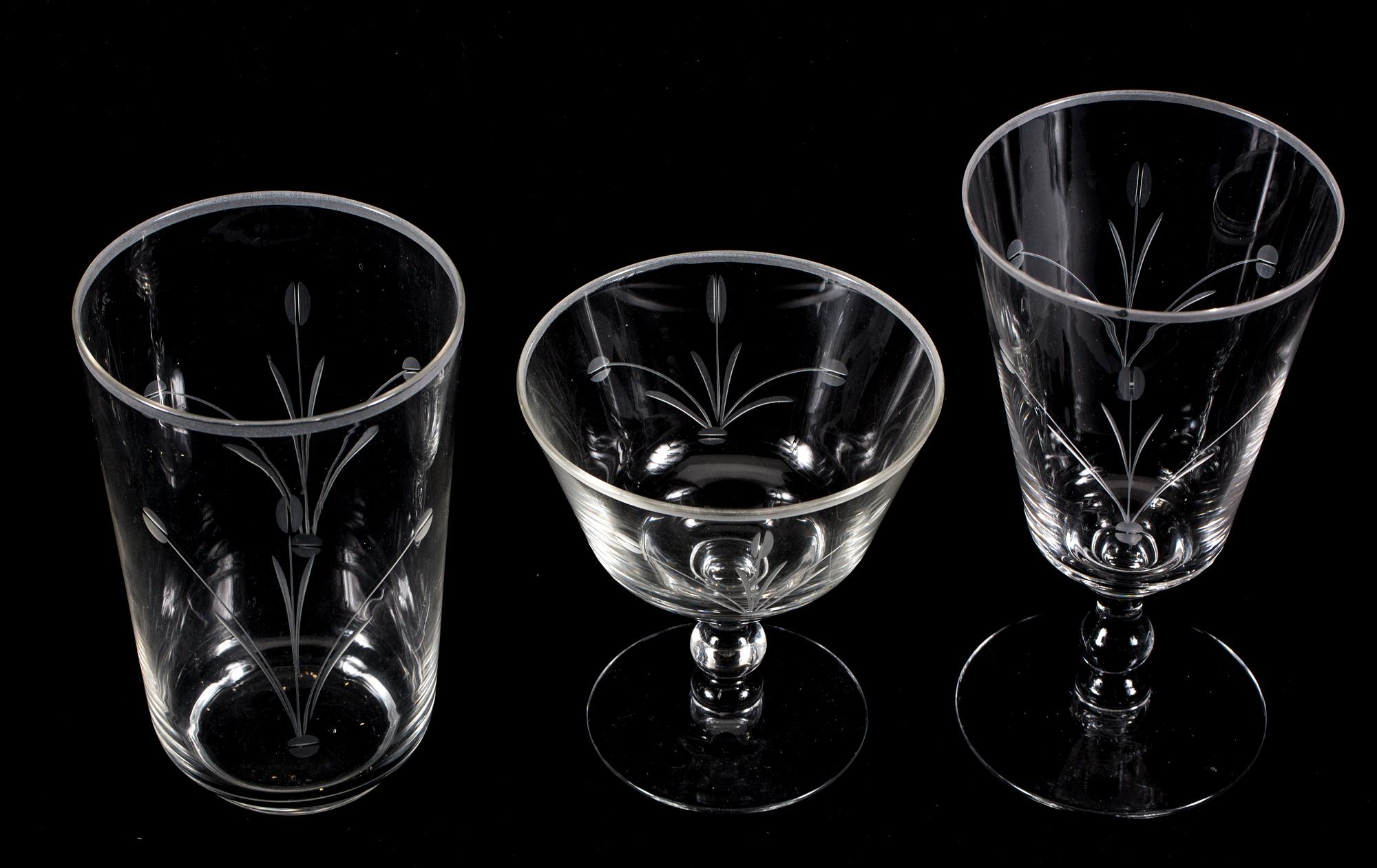 GLASSERVIS, 26 st, 1900-tal.