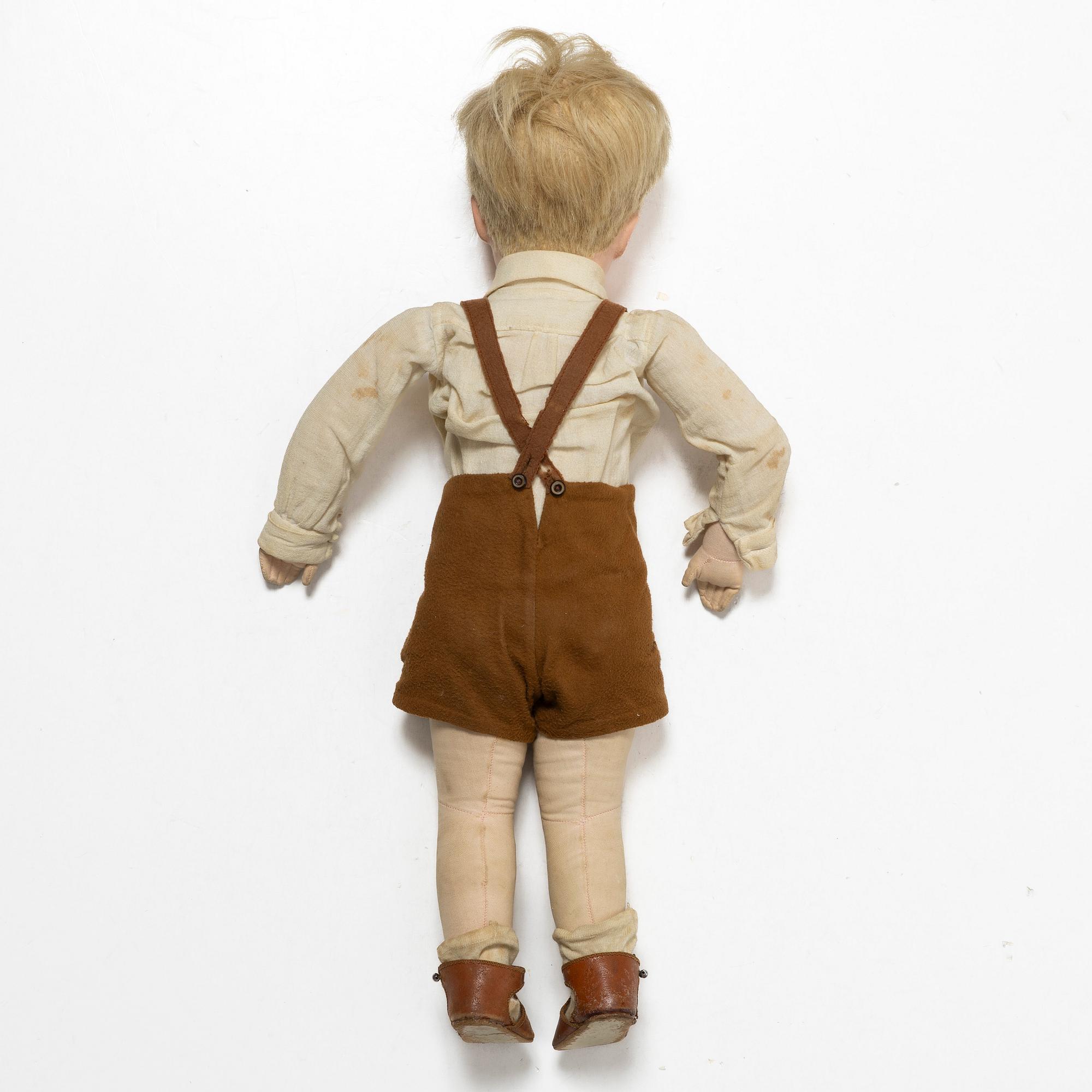 Käthe Kruse, boy doll, Germany, 1930s.