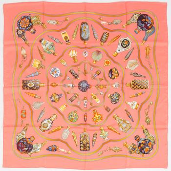 Hermès, scarf, "Qu'importe le flacon".