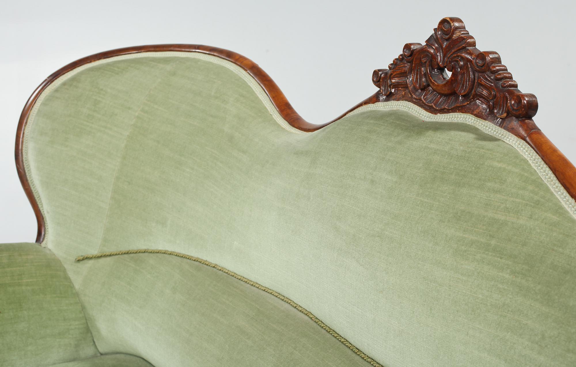 SOFFA, nyrokoko, 1800-talets andra hälft.