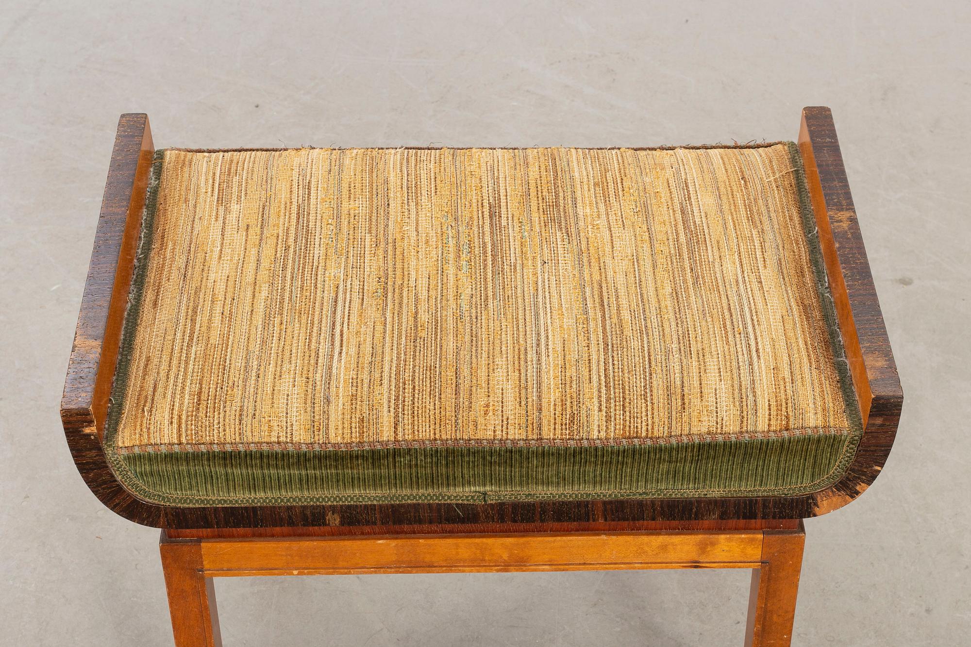 TABURETT Swedish Grace 1920/30-tal.
