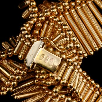 HALSSMYCKE, 18k guld, Uno A Erre, Aresso, Italien, 1900-talets tredje kvartal. Vikt 59 g.