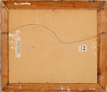 STIG SÖDERSTEN, olja på pannå, daterad -41.