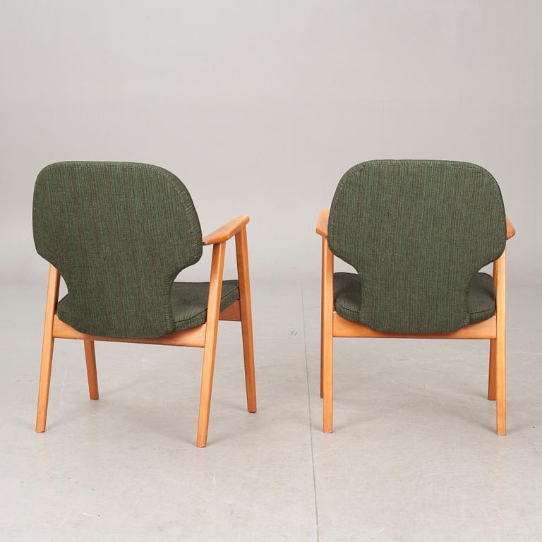KARMSTOLAR, 1 par, 1960-tal.
