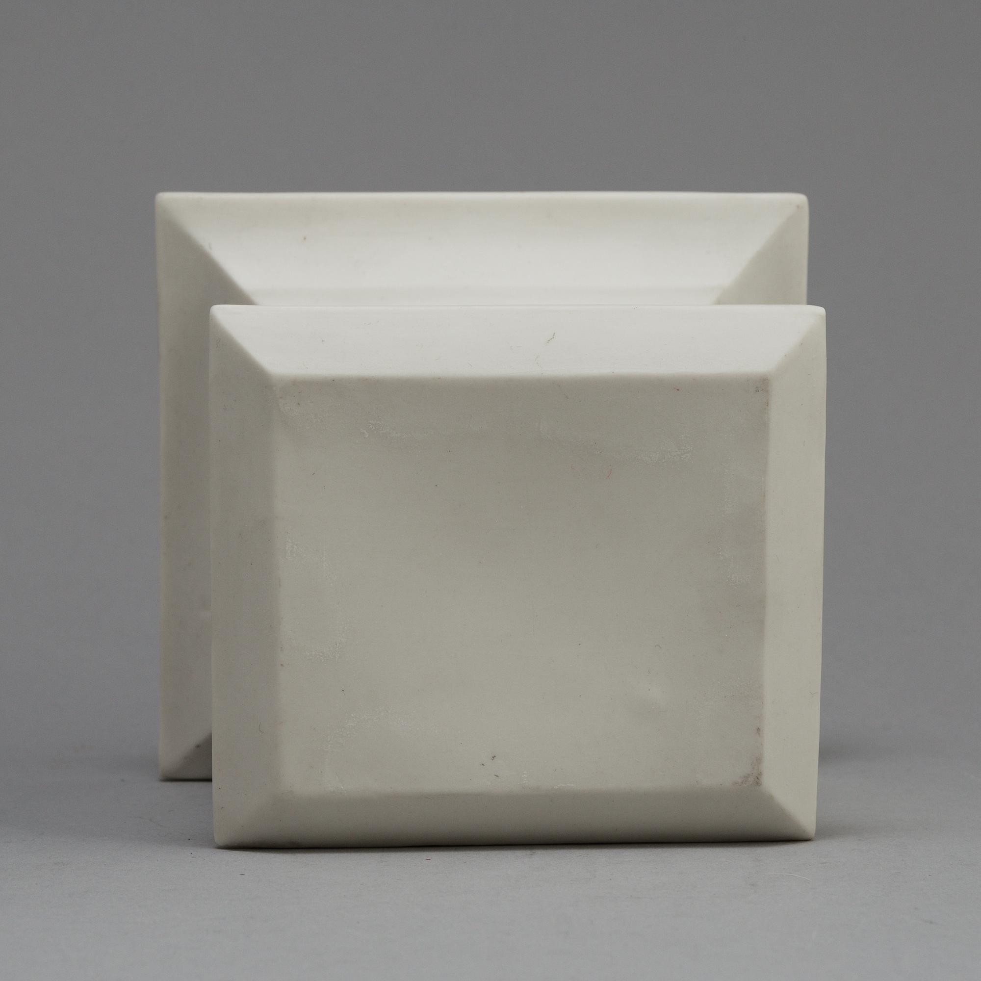 A PARIAN BASE, Gustafsberg, early 20th century.