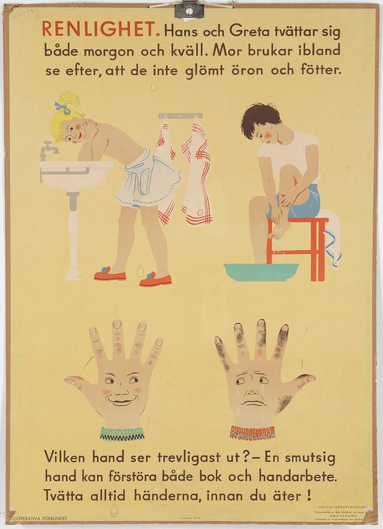 SKOLPLANSCHER, 3 st, 1900-talets mitt.