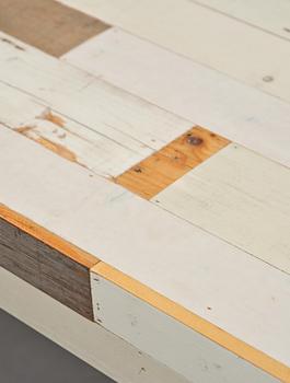 Piet Hein Eek, matbord, "Canteen Table in Scrapwood", Nederländerna, efter 2005.