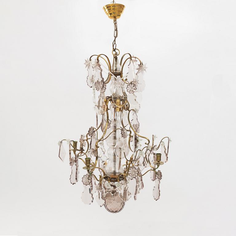 A Baroque style chandelier, first half of the 20th Century.