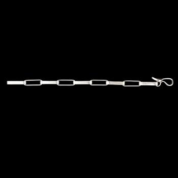 ARMLÄNK, silver, Cecilia Johansson, Göteborg, 1975. Vikt 28 g.