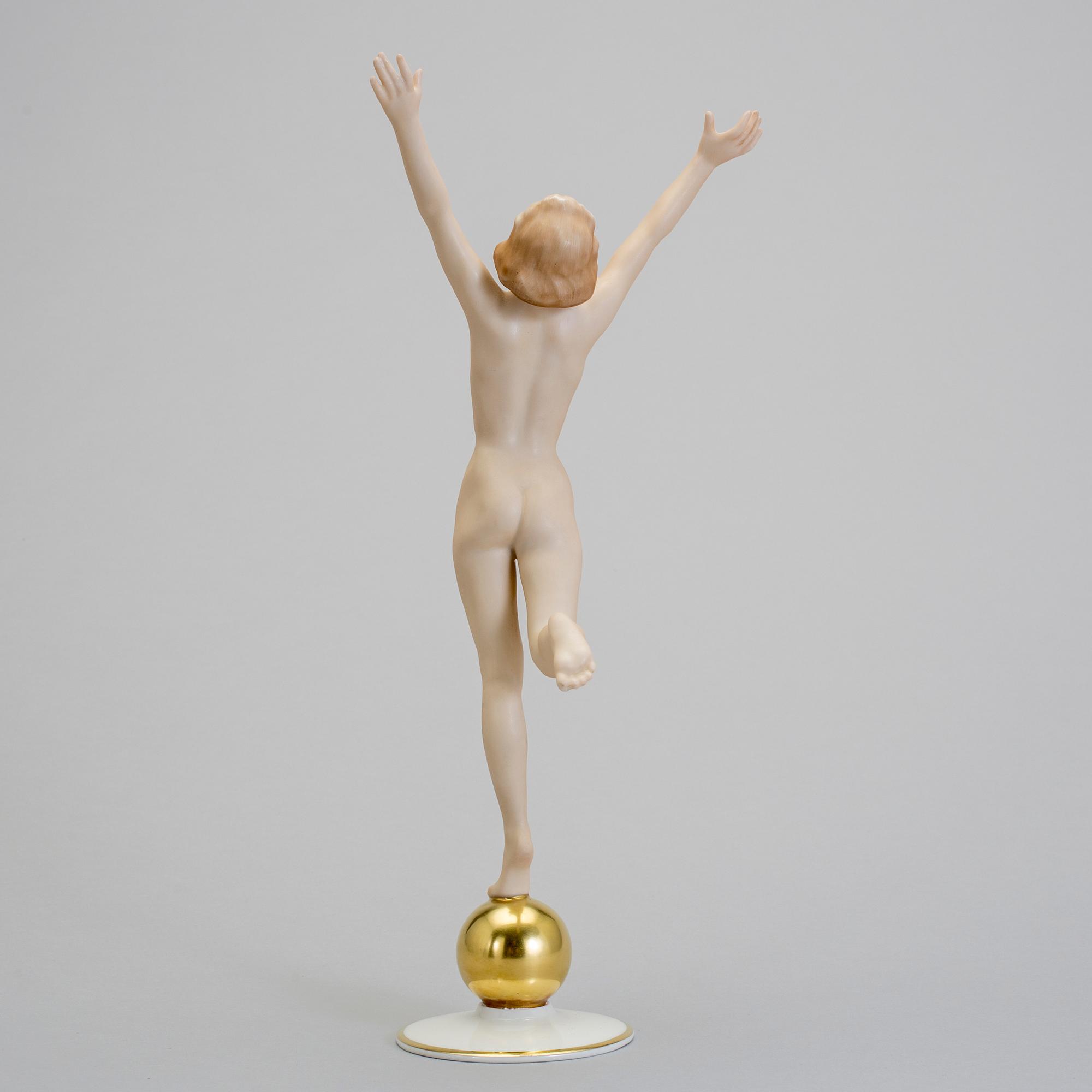 FIGURIN, Hutschenreuther, Tyskland, omkring 1900-talets mitt.