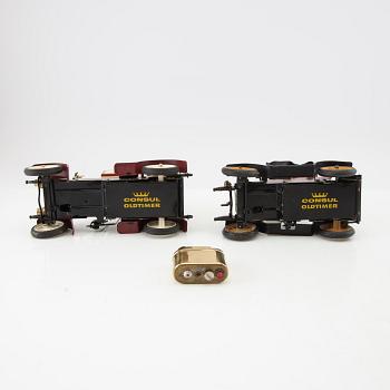 Bordständare 4 st Consul Oldtimer 1900-talets andra hälft.