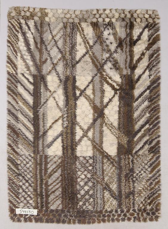 RYAMATTA, ur "Östergyllen"-serien, Marianne Richter för Wahlbecks Fabriker, ca 195 x 139 cm.