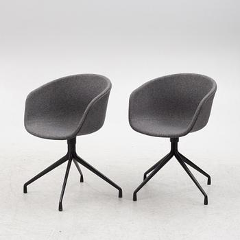 Hee Welling, stolar, ett par, "About A Chair 20", Hay, Danmark, 2000-tal.