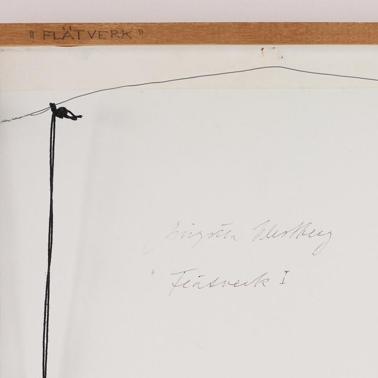 Birgitta Westberg, "Flätverk".