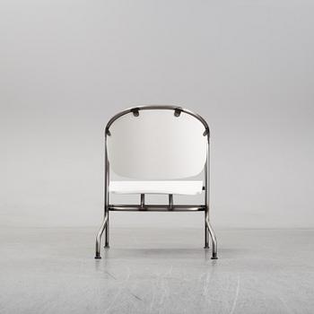 MATS THESELIUS, a tubular steel 'Sven' easy chair, Källemo.