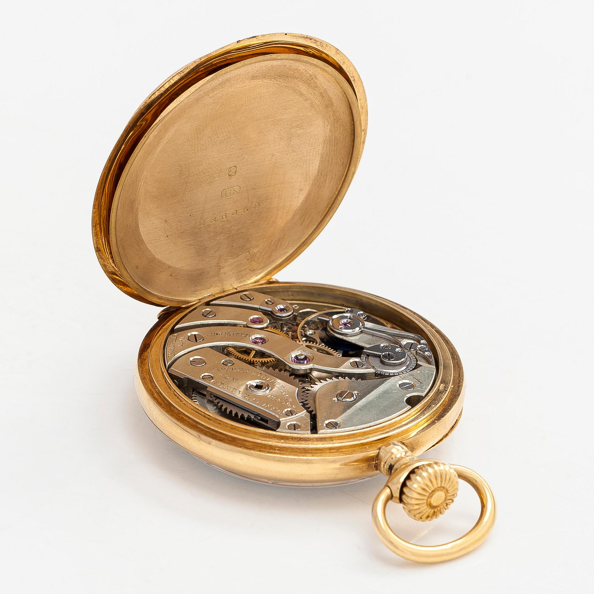 Patek Philippe & Cie, fickur, 45 mm.