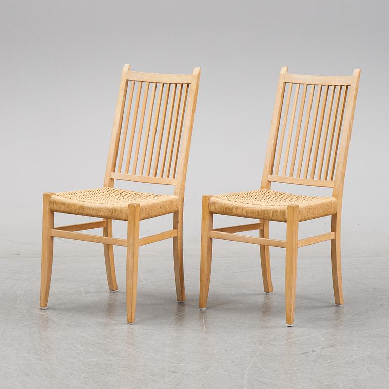 Nissen & Gehl, a set of six chairs, Naver, Denmark.