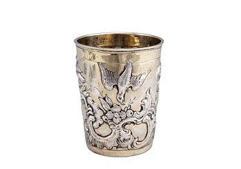 426. A GILT RUSSIAN BEAKER.