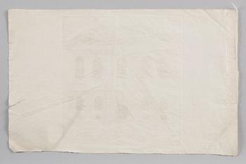 JEAN ERIC REHN, 4 gravyrer, efter Carl Hårleman, 1700-talets andra hälft.