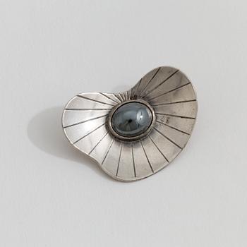 A blood stone brooch by Alton, Falköping, 1955.