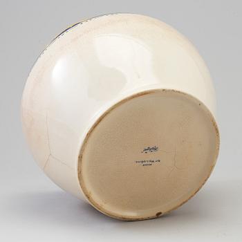 ALF WALLANDER, a creamware plant pot from Rörstrand, early 20th Century.