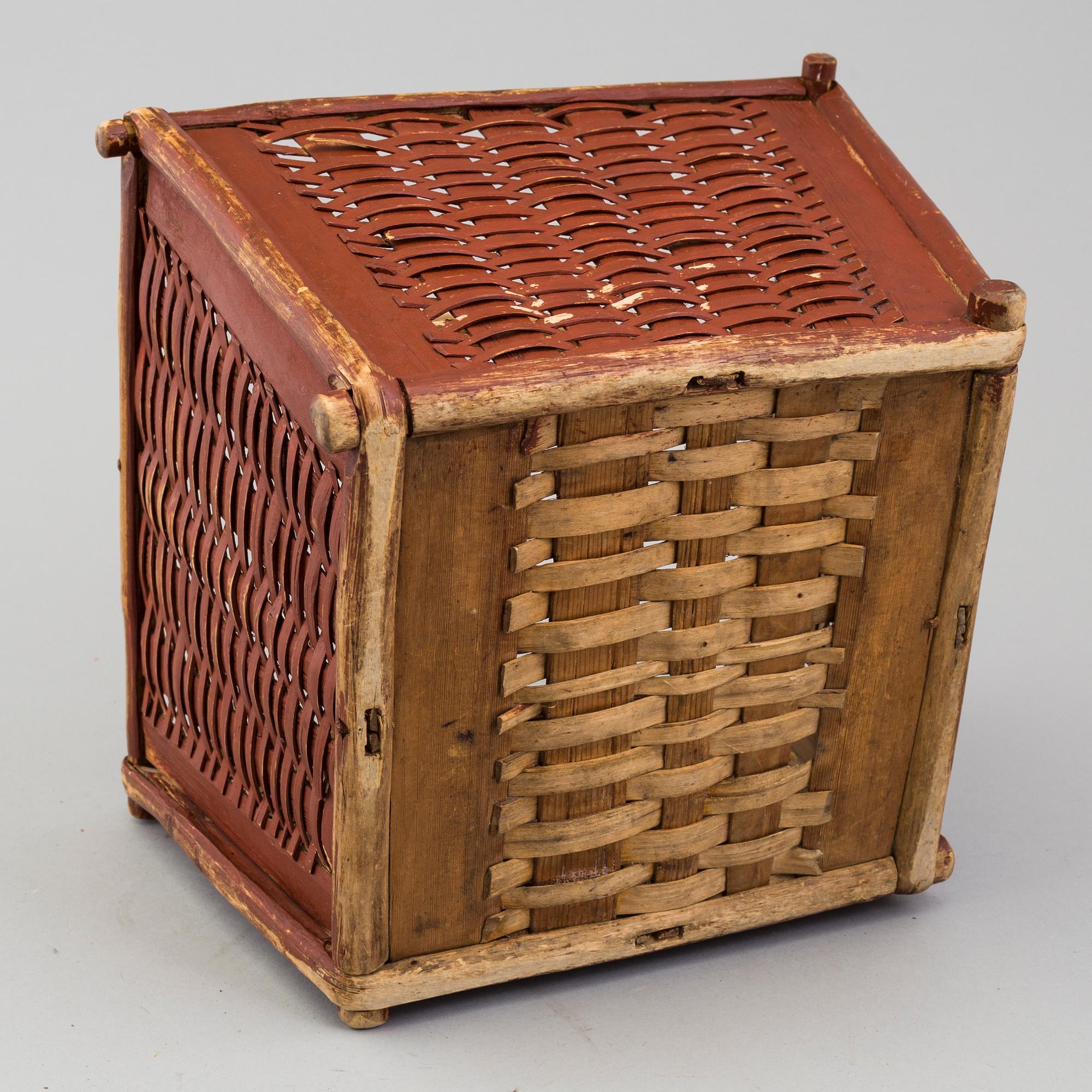 a basket from the 19th century.