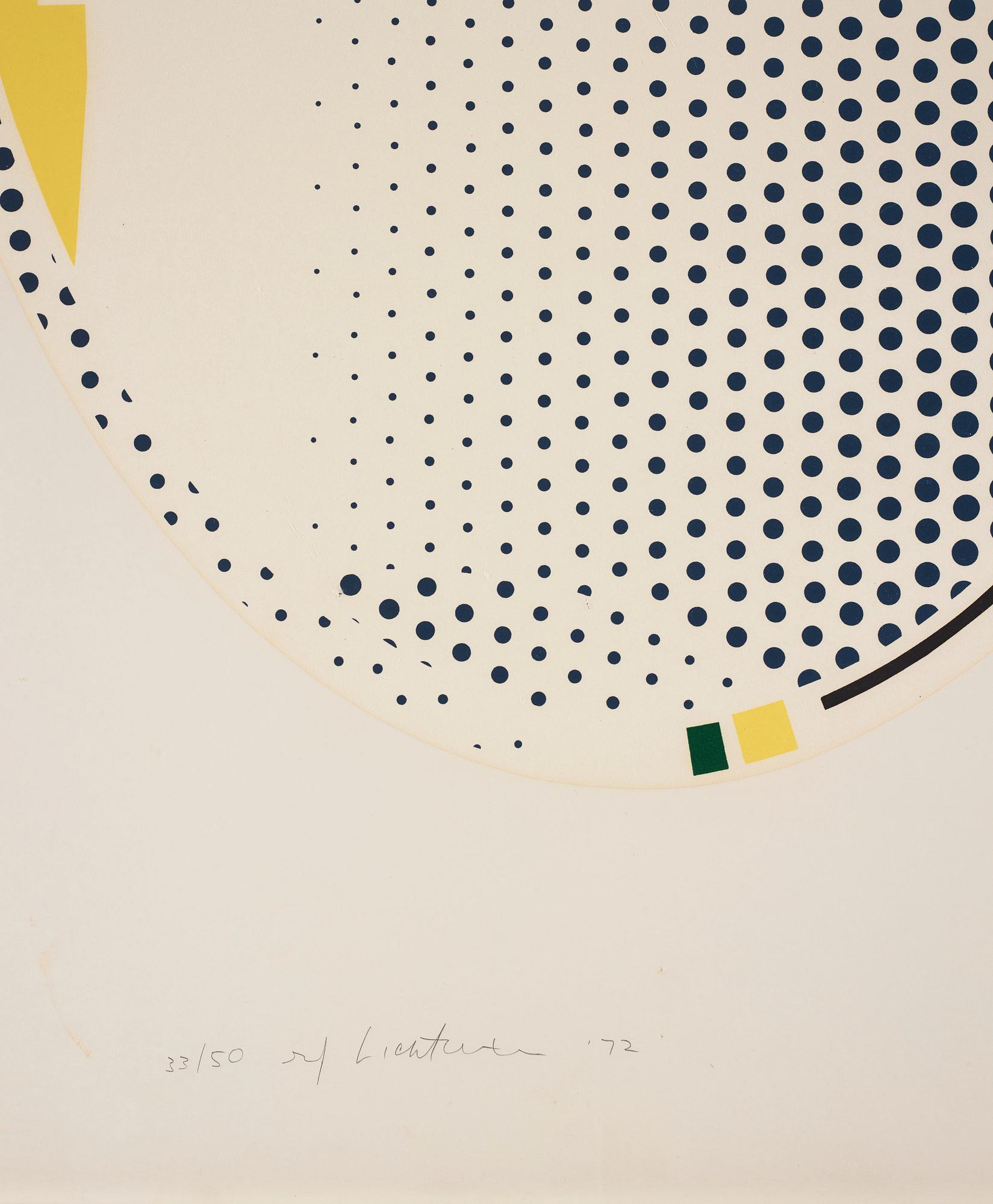 Roy Lichtenstein, "Mirror #8".