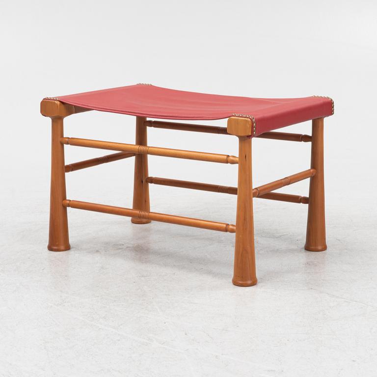 Josef Frank, a stool, "Egyptiska pallen", model 972, Svenskt Tenn, Sweden.